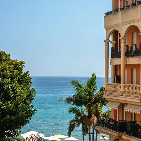 Queen Garden Iii, élégant 2 Pièces Au Coeur Du Centre Ville, Vue Latérale Mer, Ac Appartement Menton